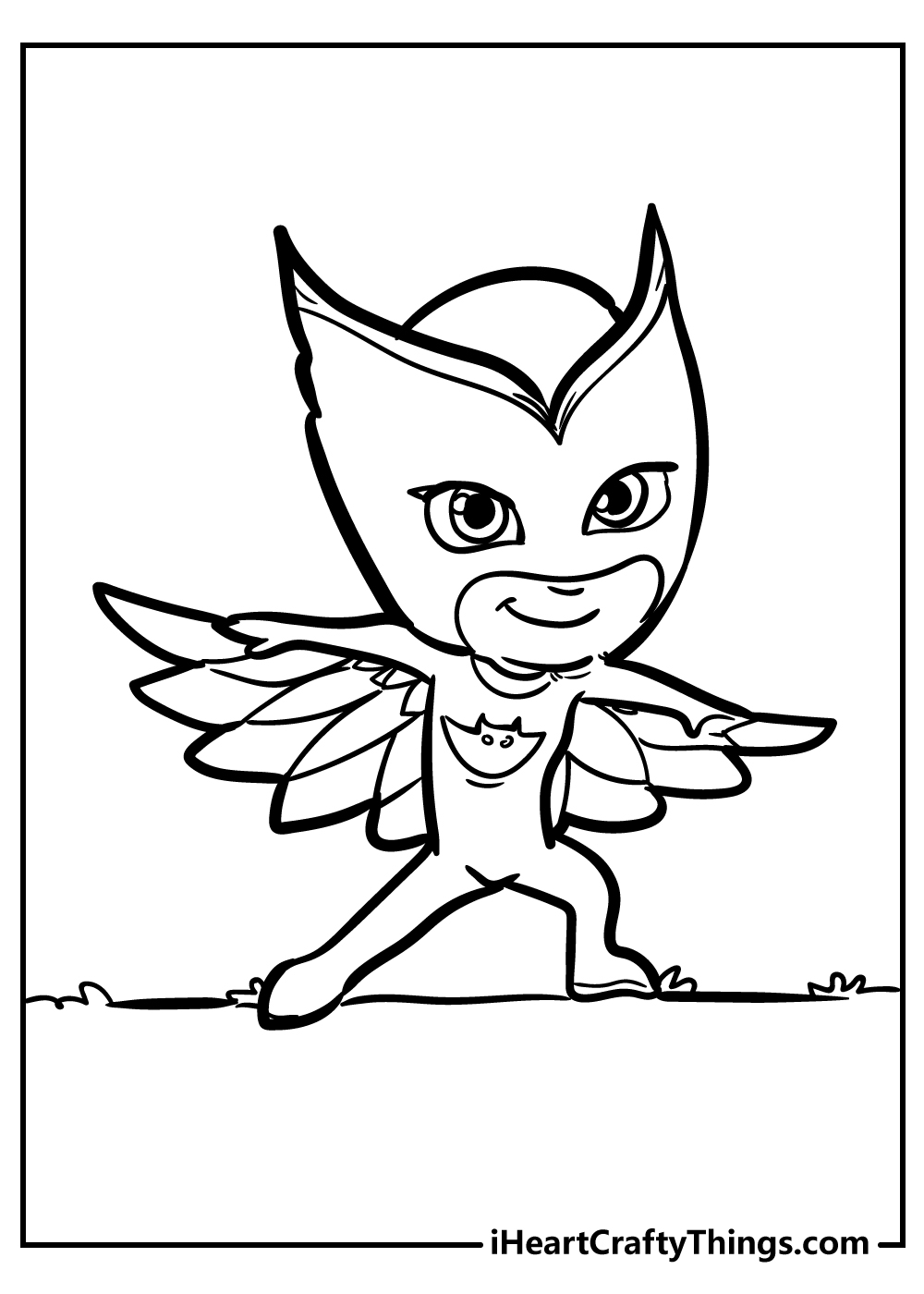 Pj masks coloring pages free printables