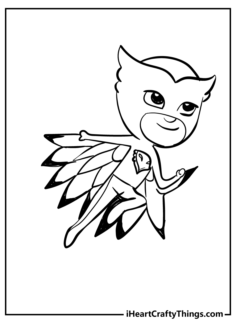 Pj masks coloring pages free printables