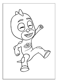 Printable pj masks coloring pages fuel your childs imagination pages