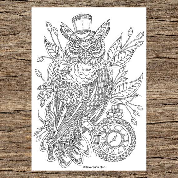 Steampunk owl