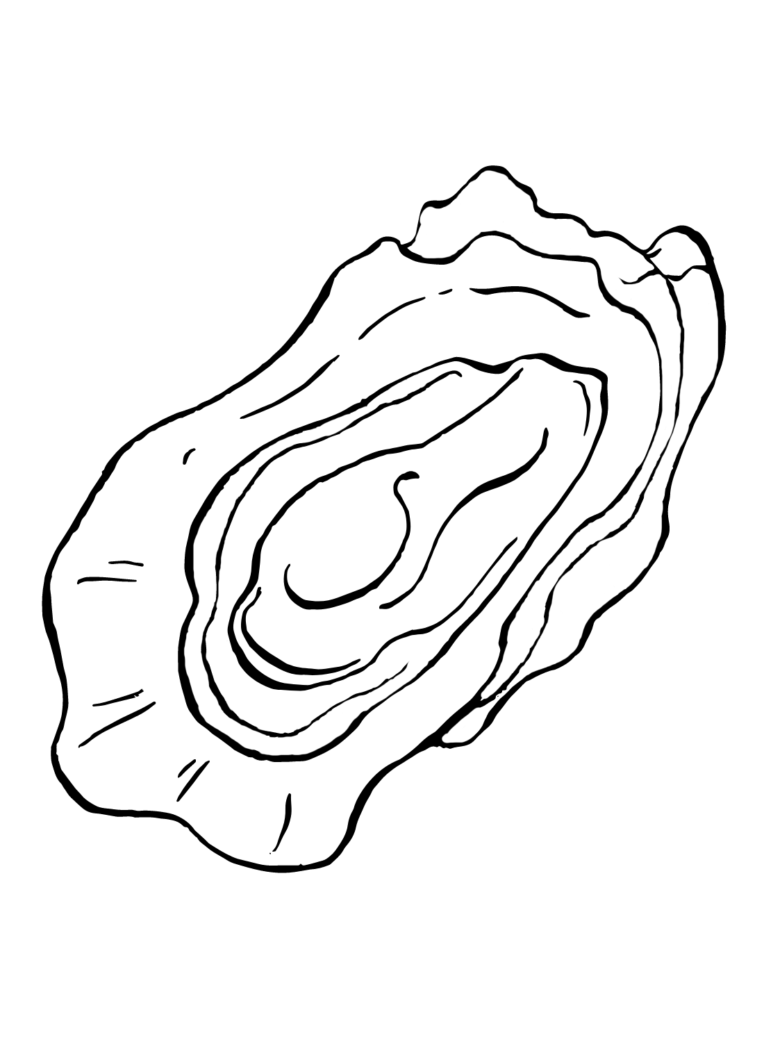 Oyster coloring pages printable for free download