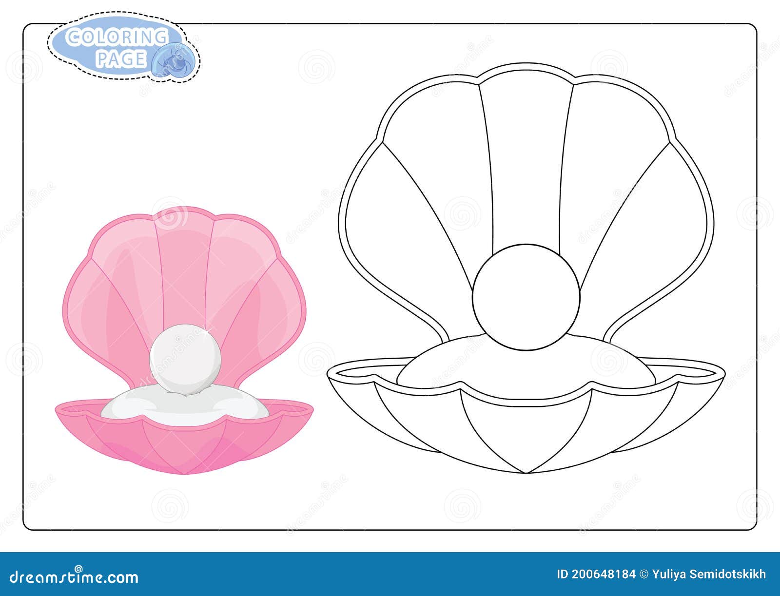 Oyster coloring stock illustrations â oyster coloring stock illustrations vectors clipart