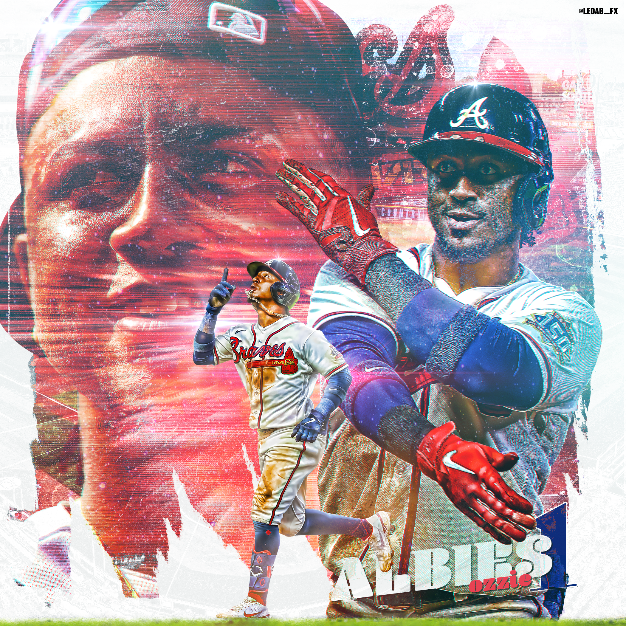 Ozzie Albies Poster Print, Baseball Player, Posters for Wall, Artwork, Wall  Art, Canvas Art, Ozzie A…See more Ozzie Albies Poster Print, Baseball