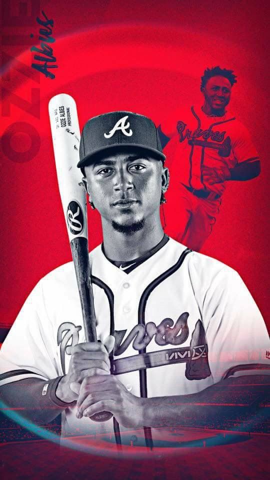 Ozzie Albies Poster Print, Baseball Player, Posters for Wall, Artwork, Wall  Art, Canvas Art, Ozzie A…See more Ozzie Albies Poster Print, Baseball