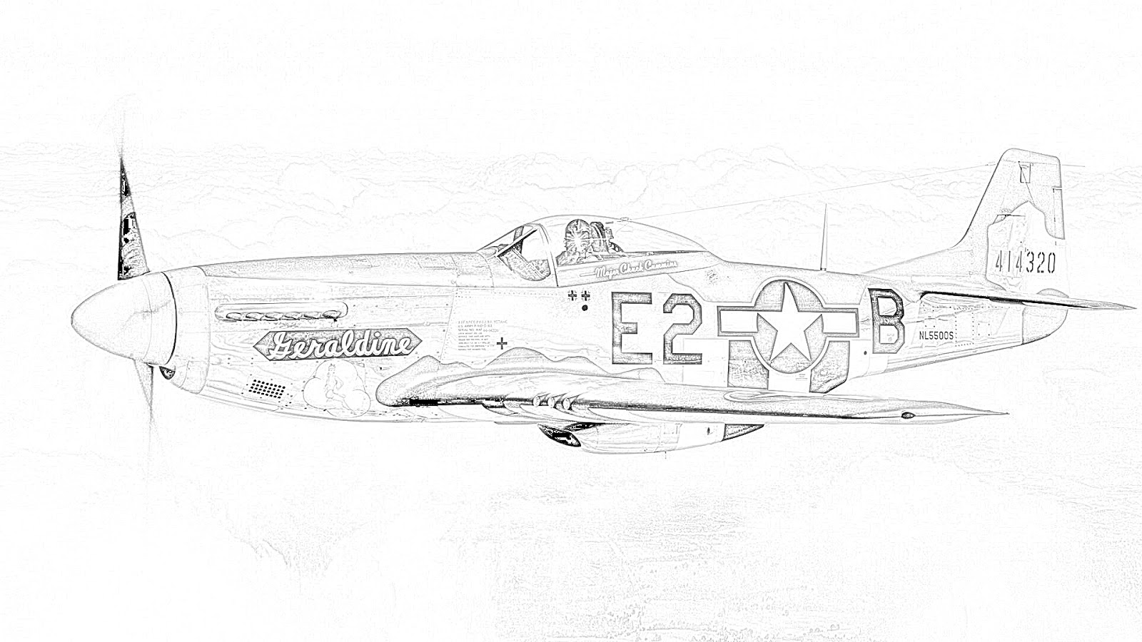 World war ii in pictures fighter coloring pages world war ii