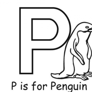 Letter p coloring pages printable for free download