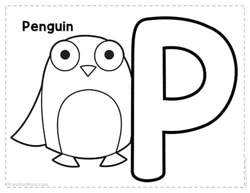 Alphabet coloring pages