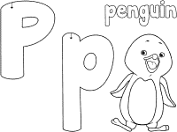 Penguins coloring pages and printable activities