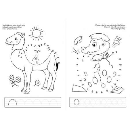 Coloring page puzzle a connect the dots cards martel