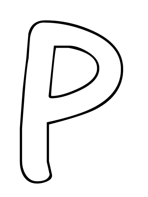 Letter p