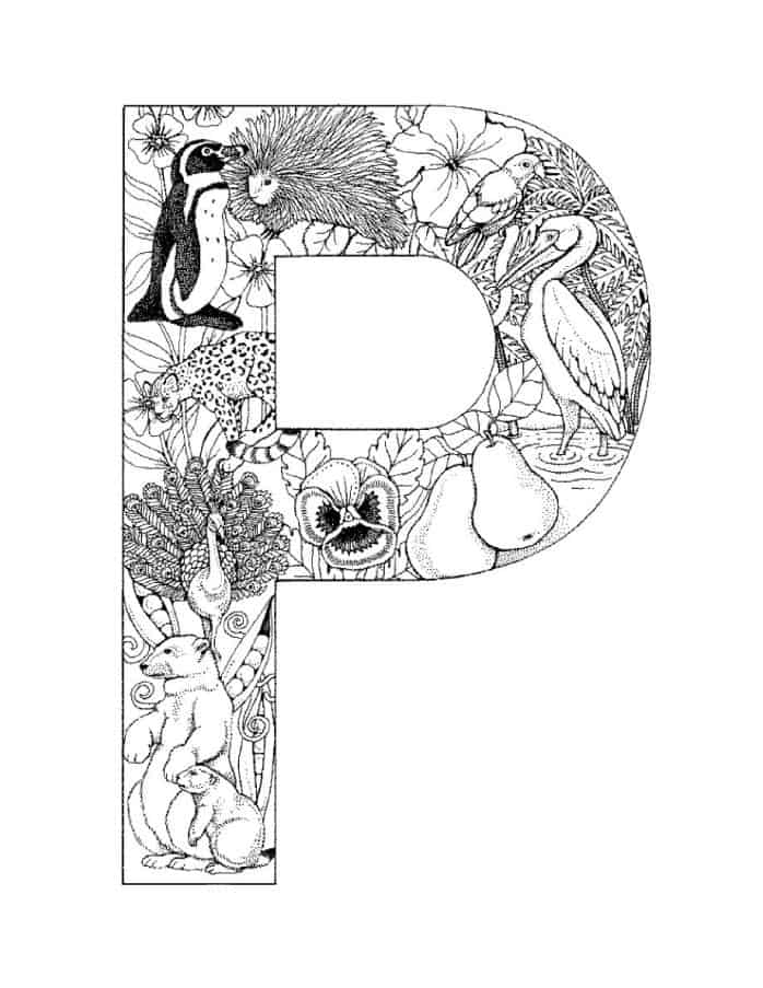 Entertain your little ones with our alphabet coloring pages