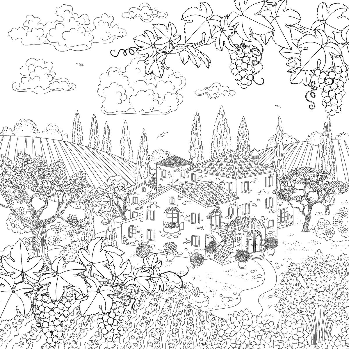 Travel coloring pages free printable coloring pages of scenic places youd want to escape to printables mom