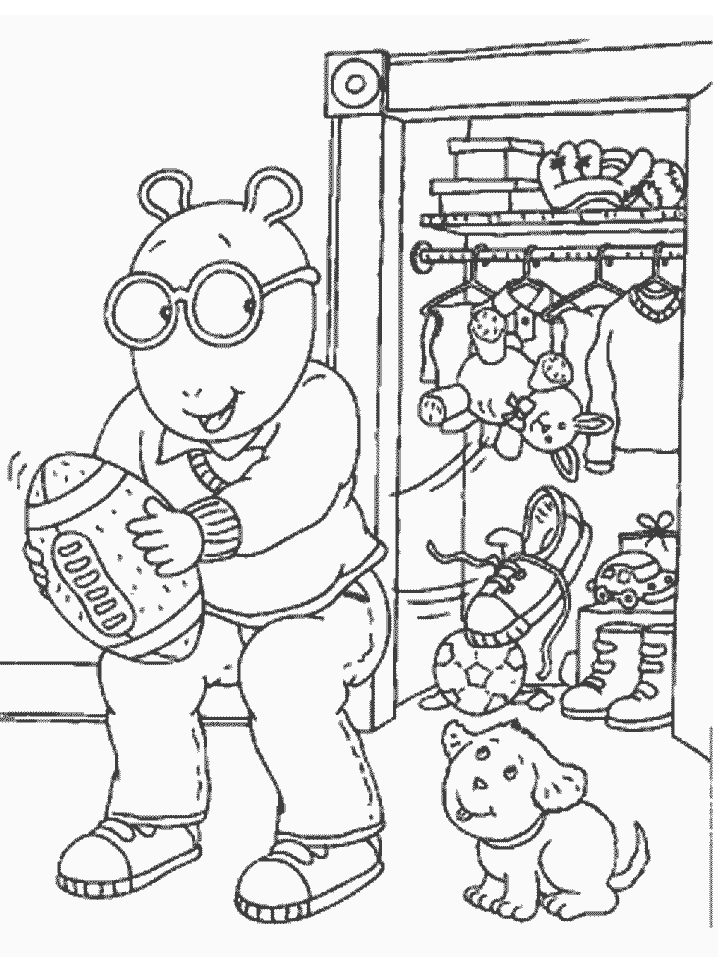 Free printable arthur coloring pages for kids