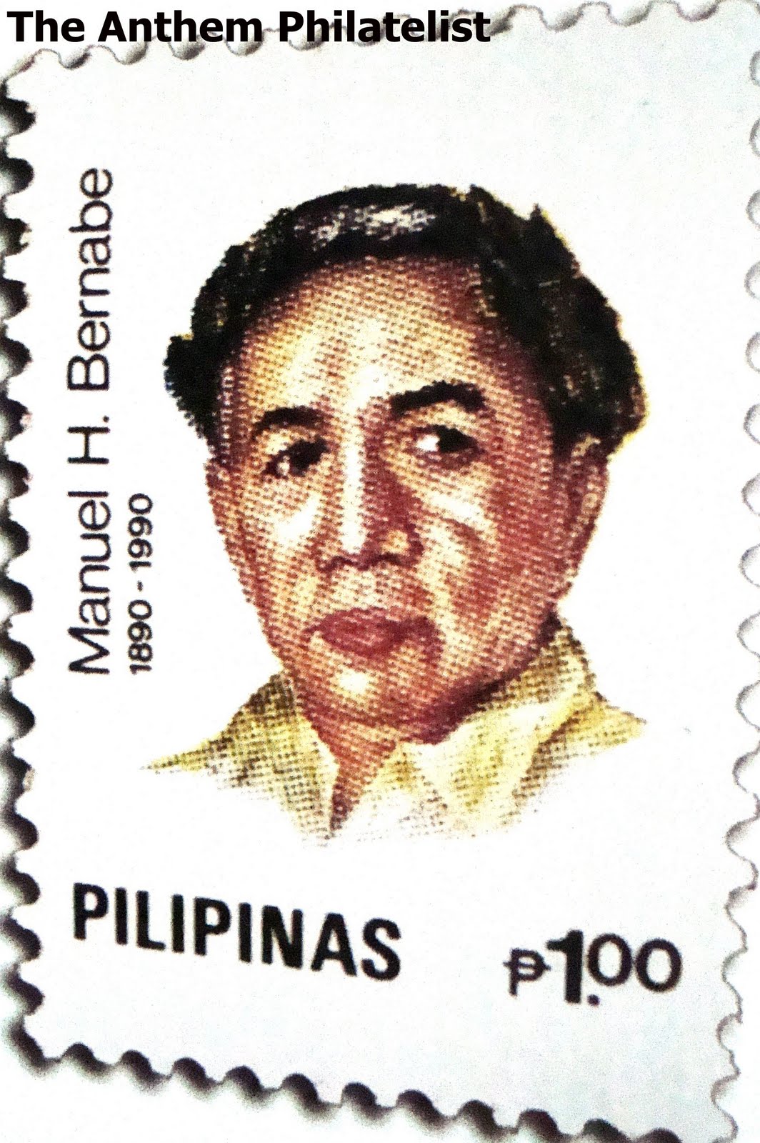 Manuel h bernabe on stamps