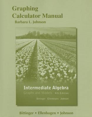 Termediate algebra graphs and models graphg calculator manualdaphne a bell