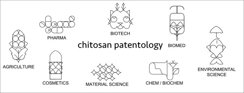 Patentology of chitinous biomaterials part ii chitosan