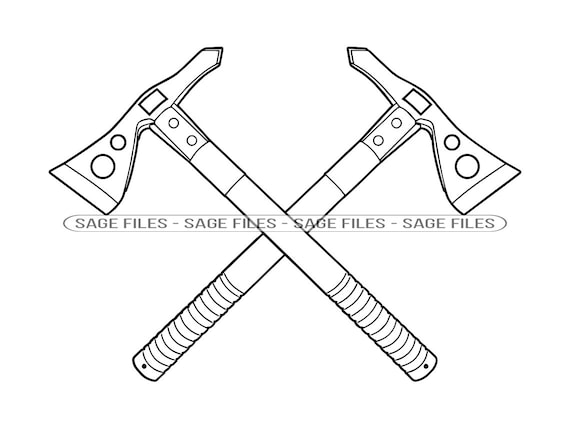 Tomahawk axe logo outline svg axe svg war axe axe clipart axe files for cricut axe cut files for silhouette png dxf