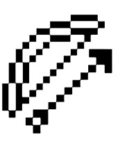 Minecraft weapon double axe coloring page