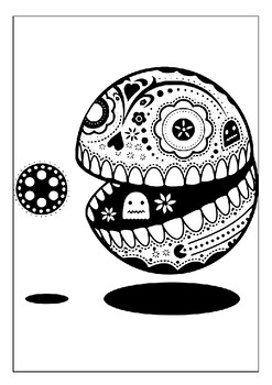 Printable pac man coloring pages for kids the ultimate collection pages