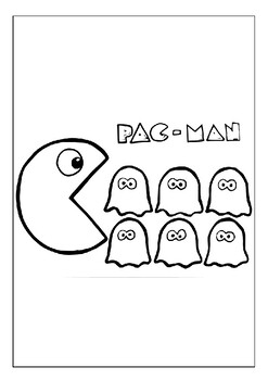 Maze masterpiece printable pac