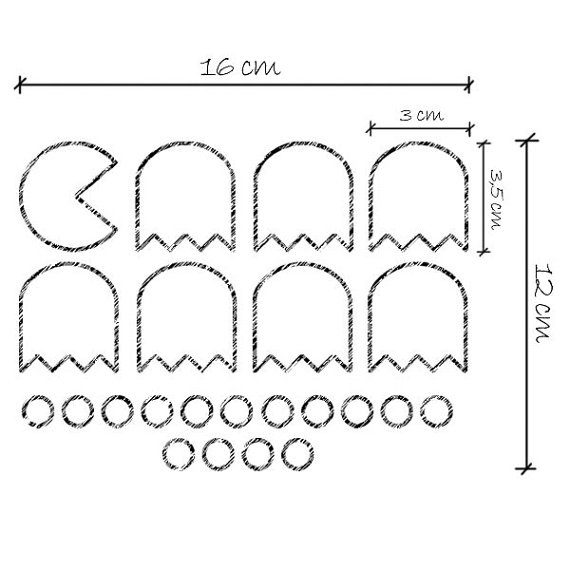 Pac man templates mens birthday party pac man party kids party