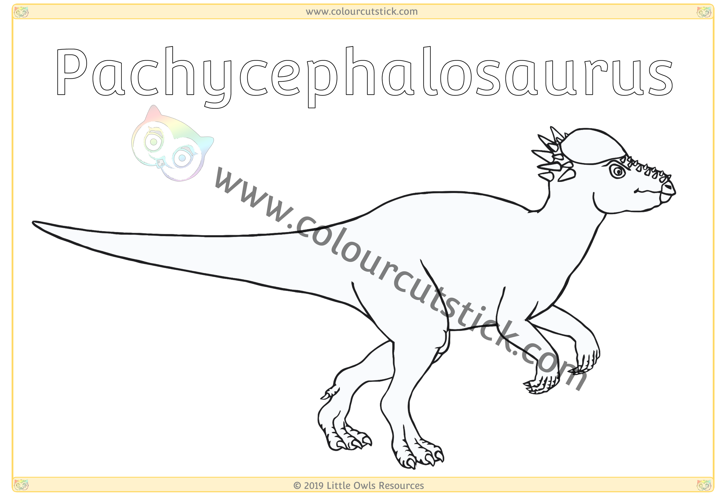 Free dinosaur colouringcoloring pages