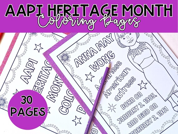 Printable asian american pacific islander heritage month