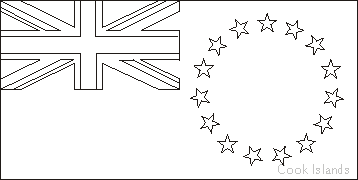 Colouring book of flags australasia and the south pacific