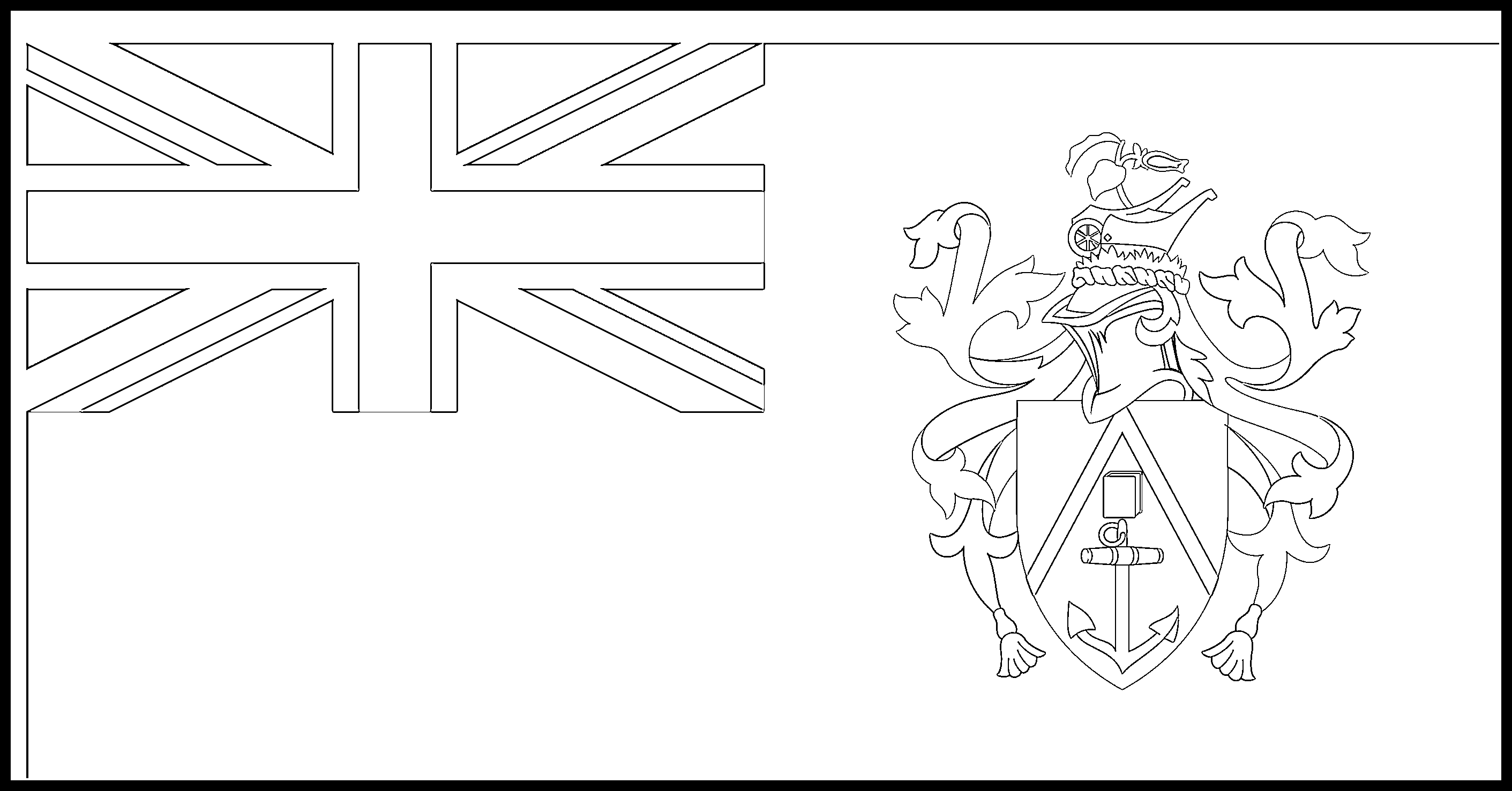 Pitcairn islands flag colouring page â flags web