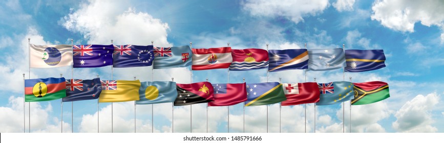 Pacific islands flags images stock photos d objects vectors