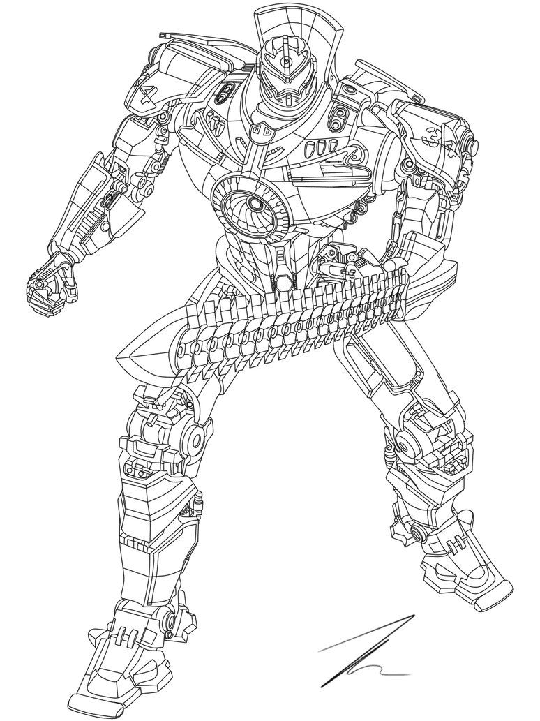 Pacific rim coloring pages printable for free download