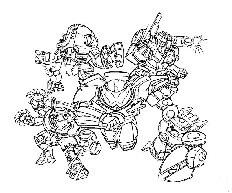 Pacific rim coloring pages super merce art