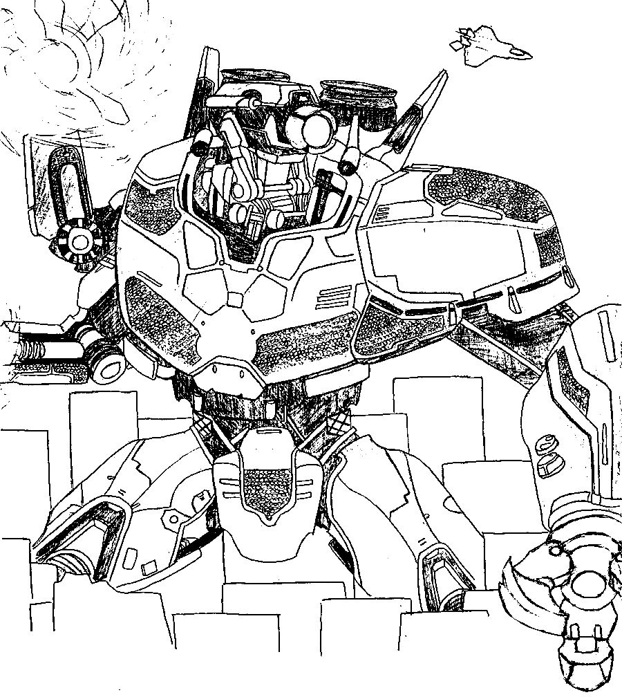 Pacific rim coloring pages printable for free download