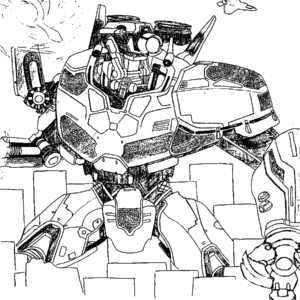 Pacific rim coloring pages printable for free download