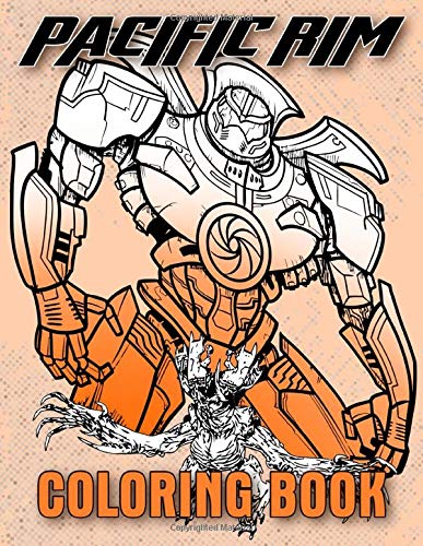 Pacific rim coloring book pacific rim amazing coloring books for adults teenagers on ilippines