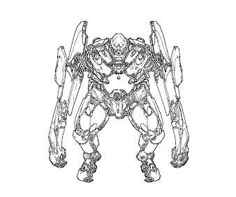 Pacific rim coloring page