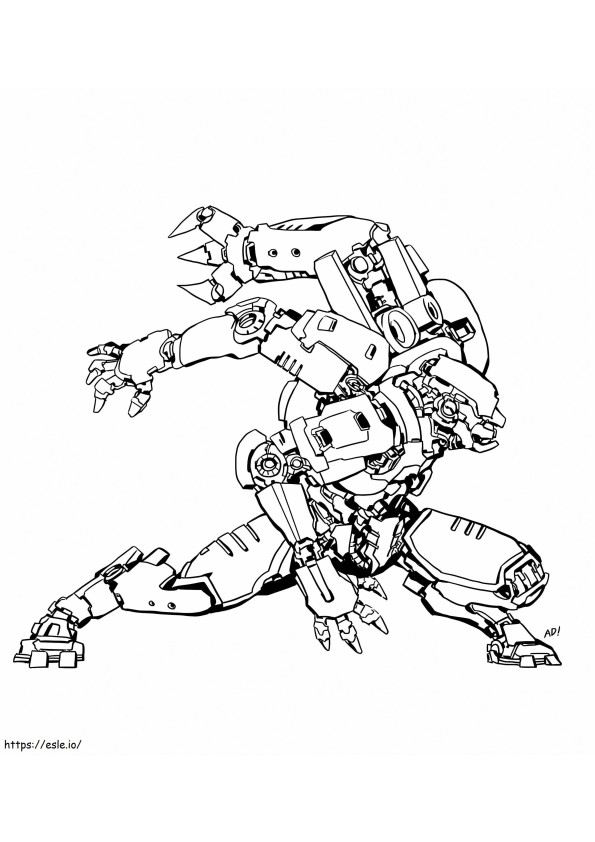 Pacific rim coloring coloring pages