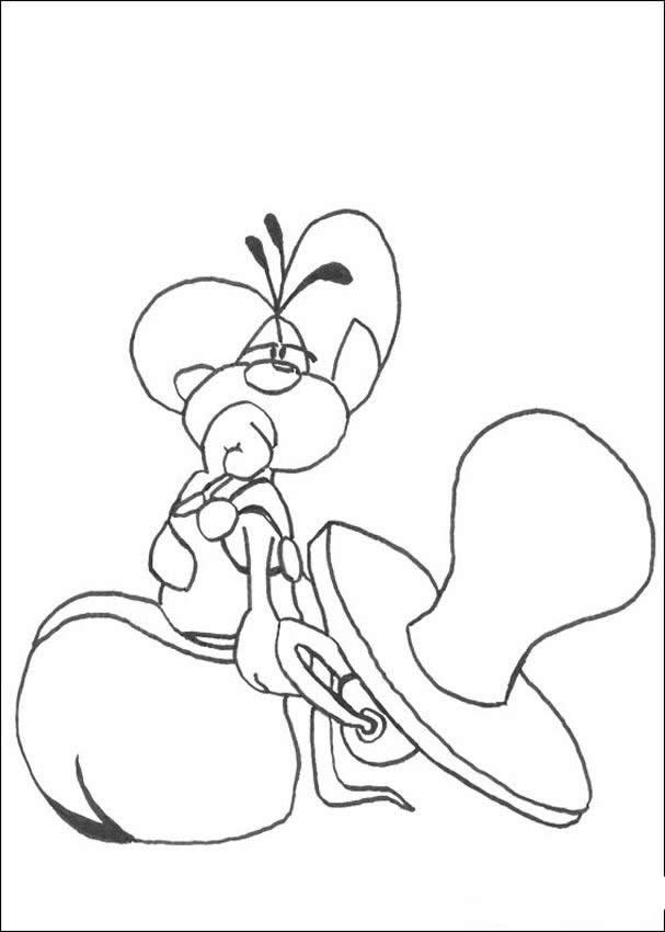 Diddl and pacifier coloring pages
