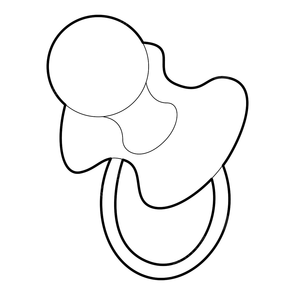 Baby pacifier icon isometric d style baby drawing pacifier drawing baby sketch png and vector with transparent background for free download