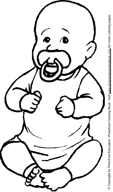 Www new baby coloring page