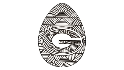 Easter egg coloring pages green bay â