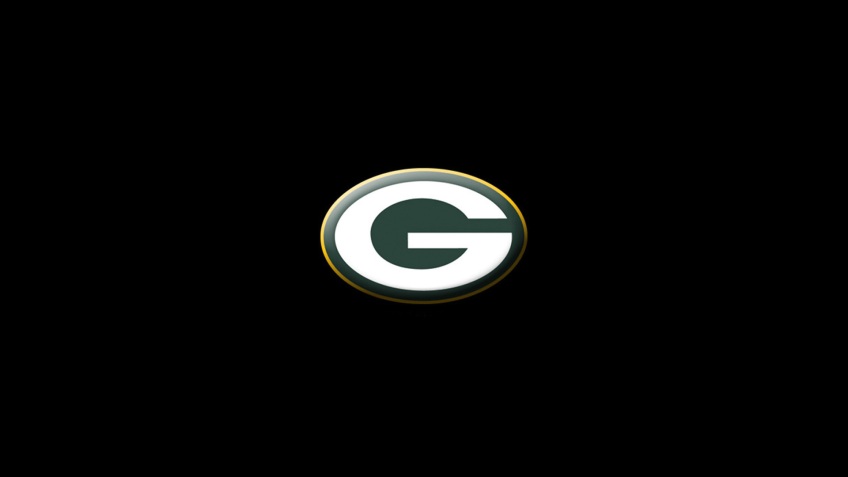 Green bay packers simple logo black ã digital citizen