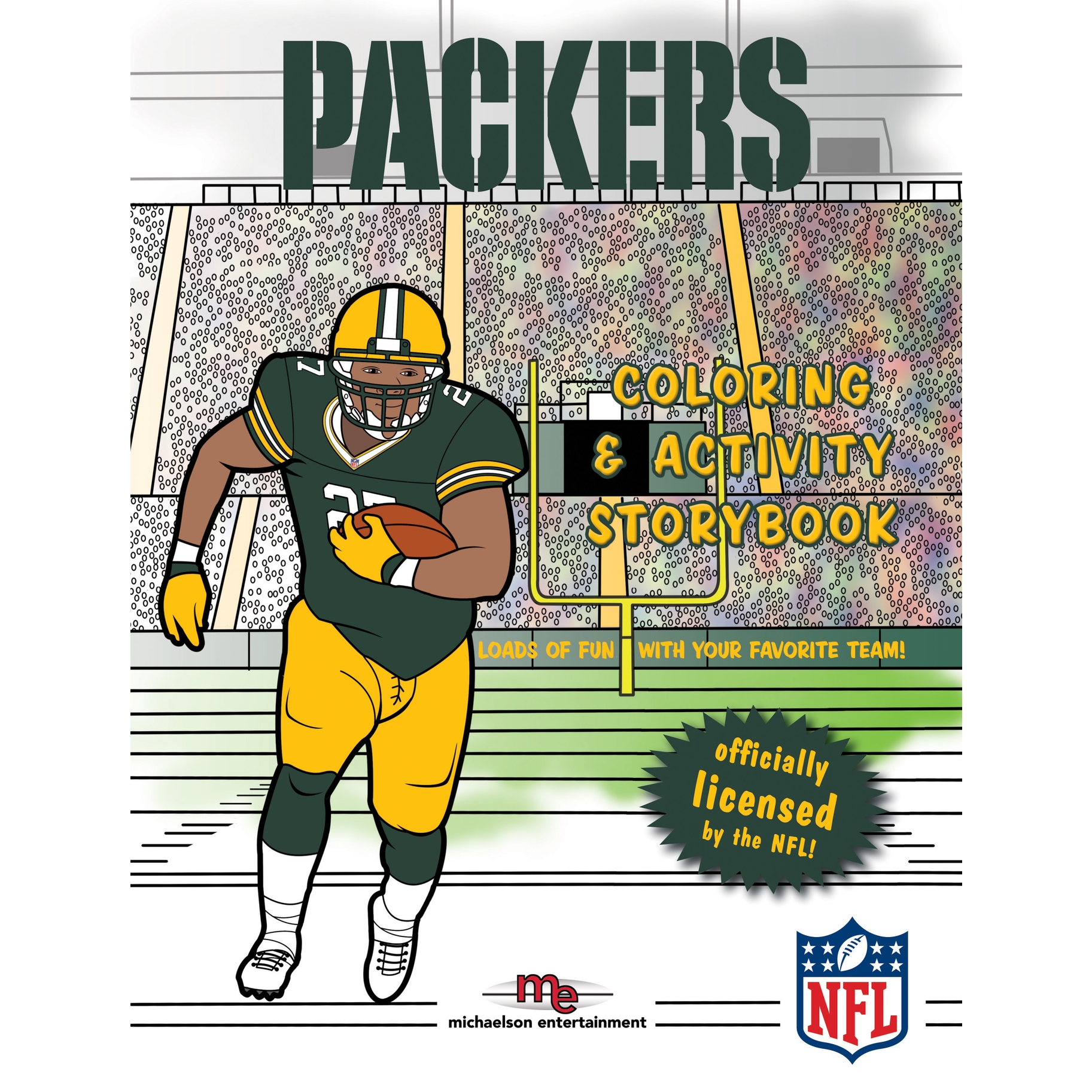 Green bay packers coloring activity book â urban milwaukee the store