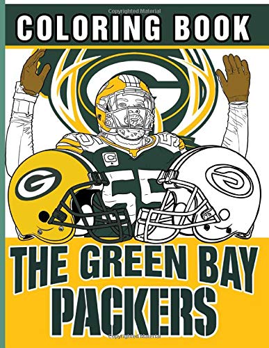 The green bay packers coloring book the green bay packers nice coloring books for adults by kit atkinson