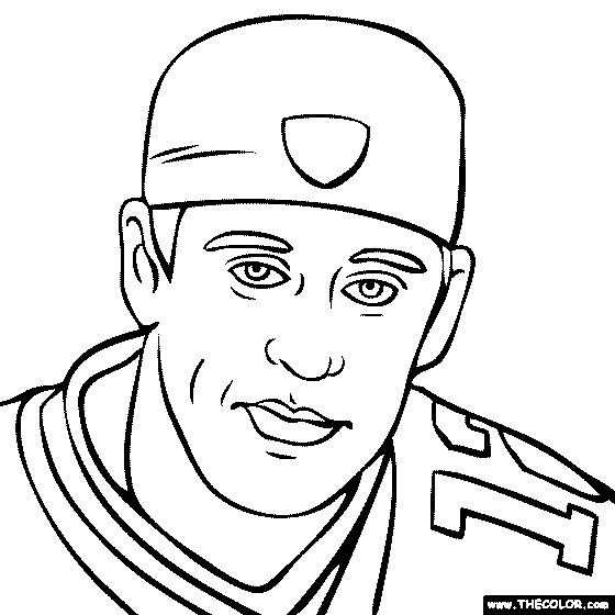 Football online coloring pages