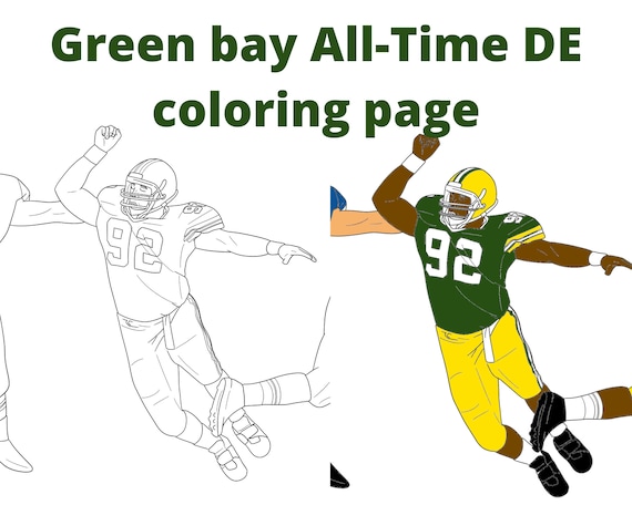 Green bay color page all time de