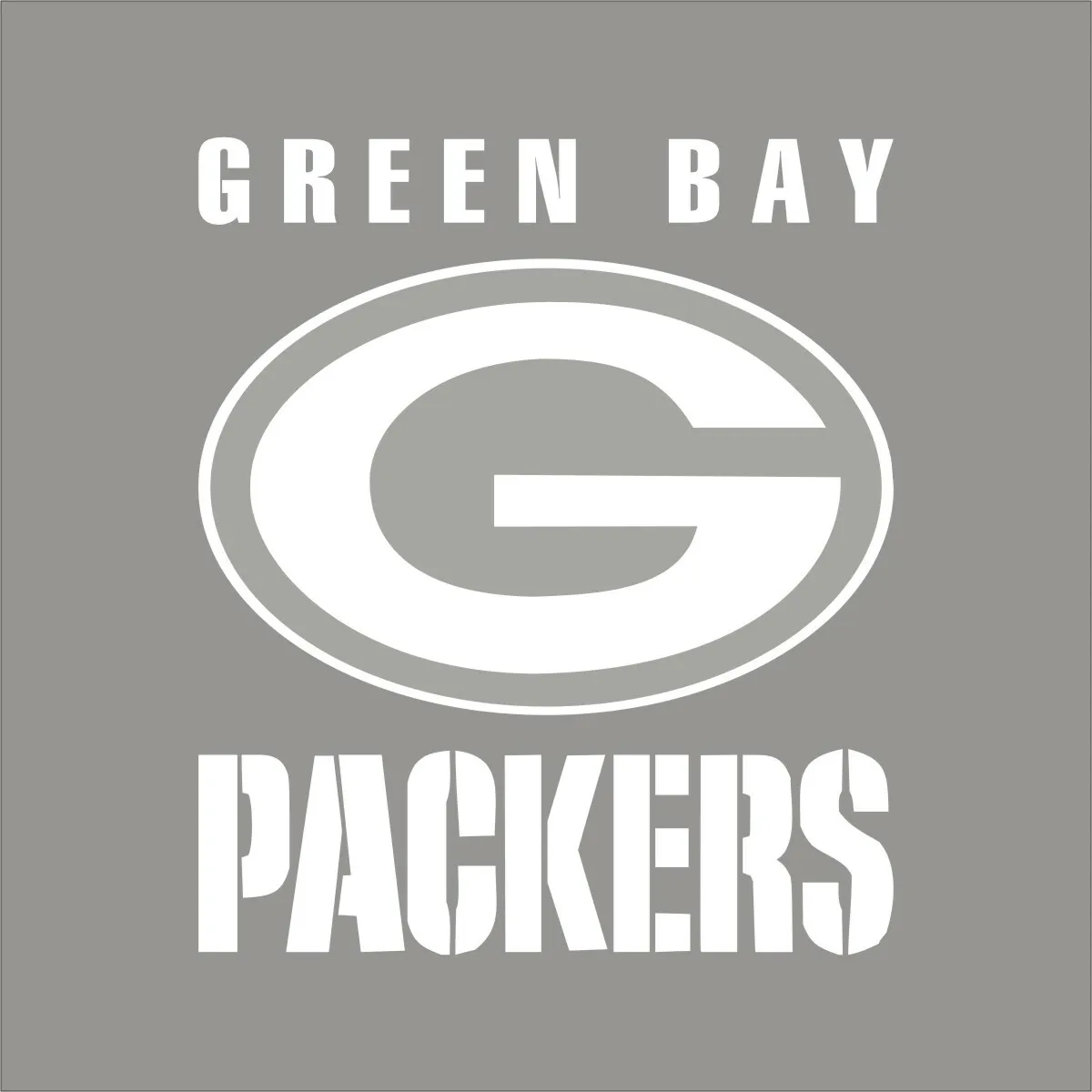 Green bay packers nfl team logo color vinyl decal sticker car window wall