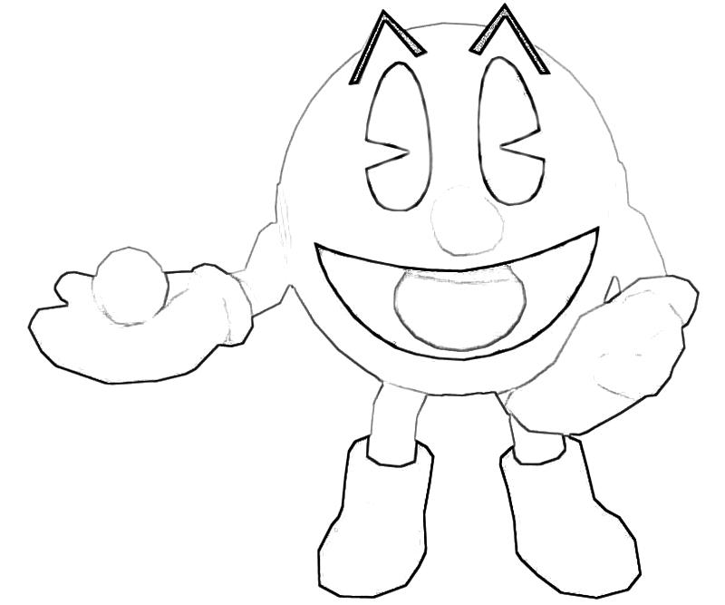 Free pacman coloring pages to print download free pacman coloring pages to print png images free cliparts on clipart library