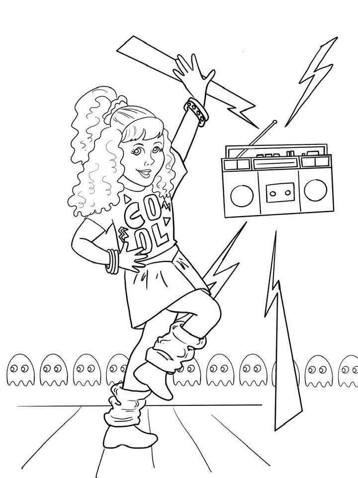 American girl doll courtney moore giveaway and coloring sheet