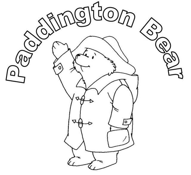 Paddington bear coloring page for kids bear coloring pages paddington bear coloring pages for kids